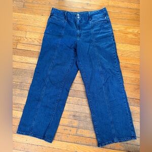 Universal Thread High Rise Wide Leg Jeans Women’s 17R Dark Wash